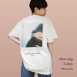 silver ring T-shirt