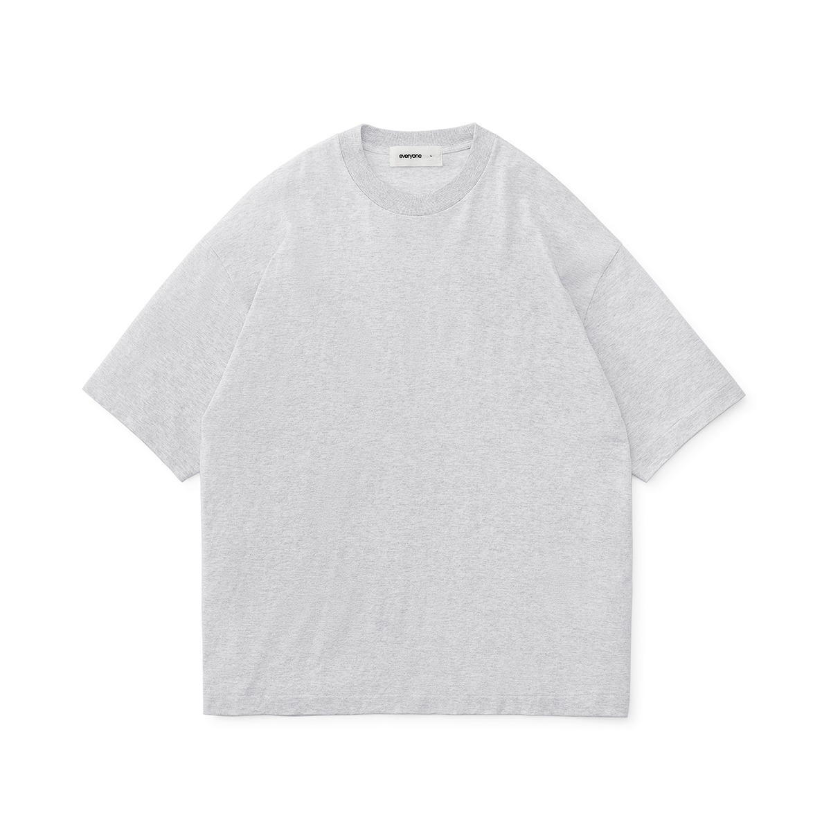 everyone american cotton tee shirt (ASH) | everyone