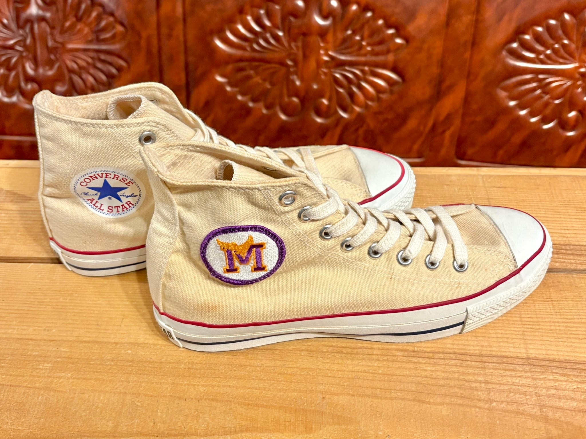 70s VINTAGE CONVERSE HI 26cm ハイカット　生成り 70s VINTAGE CONVERSE HI 26cm ハイカット生成り