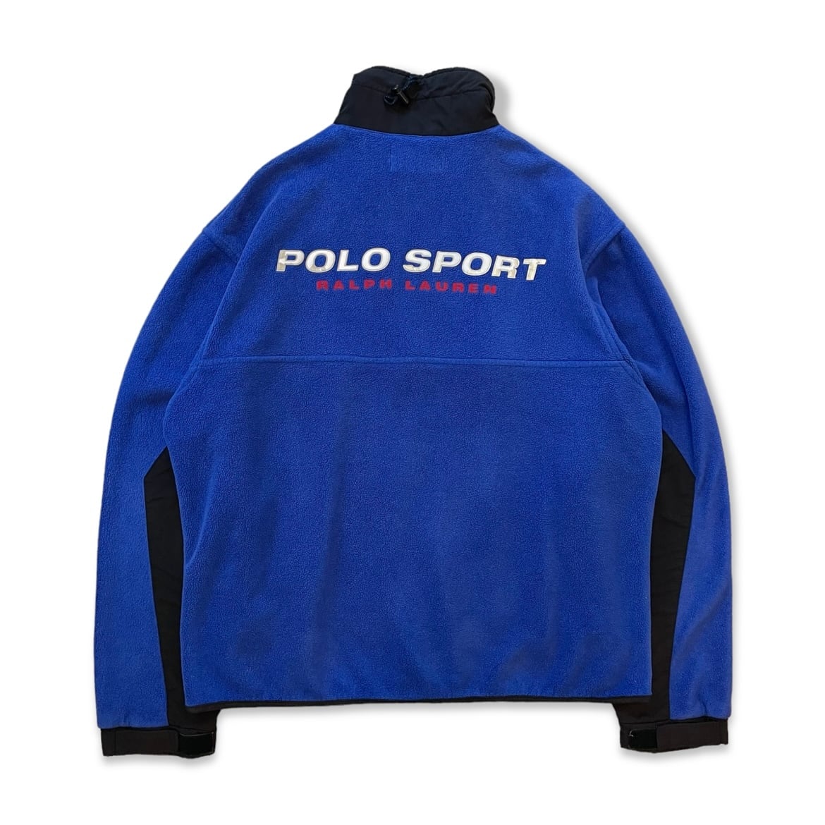 USA製 90s POLO SPORT(ポロスポーツ) Half-Zip Pullover Fleece ハーフ 