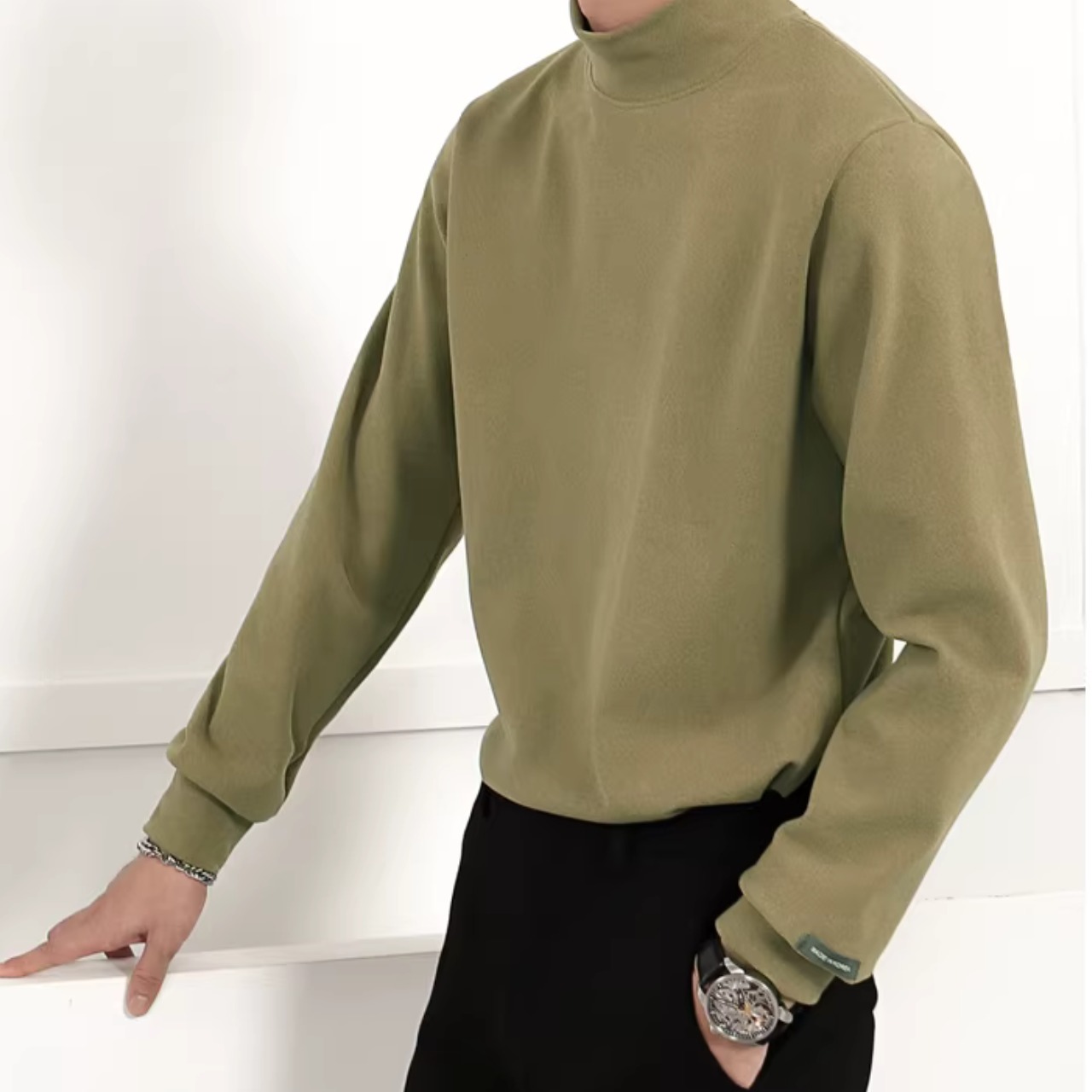 モックネック トップス　TB1836・画像6