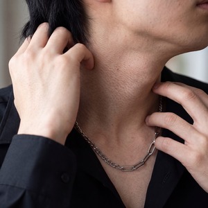ペーパークリップツイストアズキキヘイチェーン