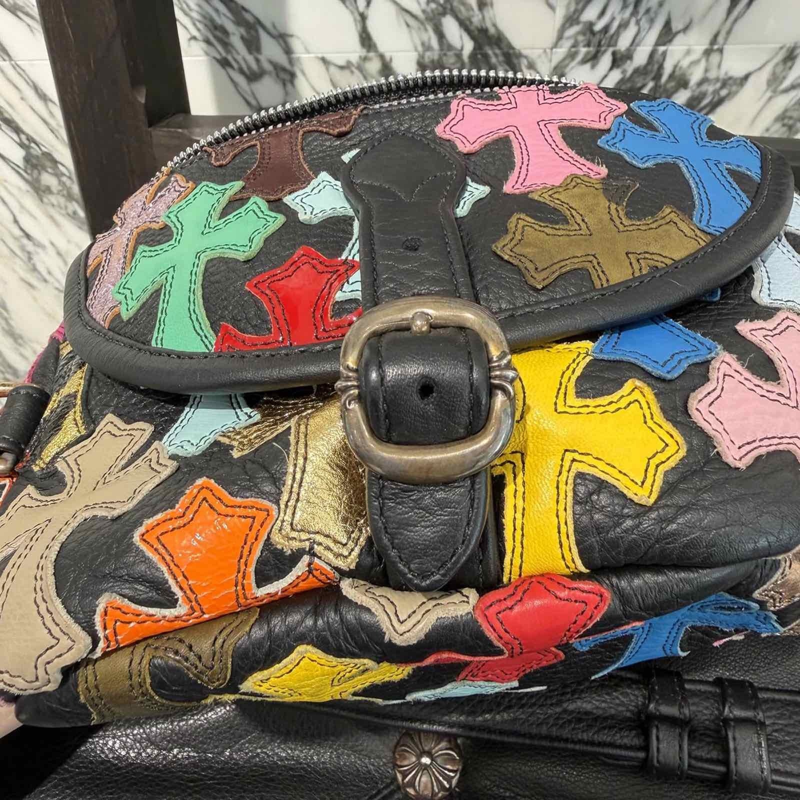 CHROME HEARTS クロムハーツ マルチカラー セメタリークロスパッチ 1ス