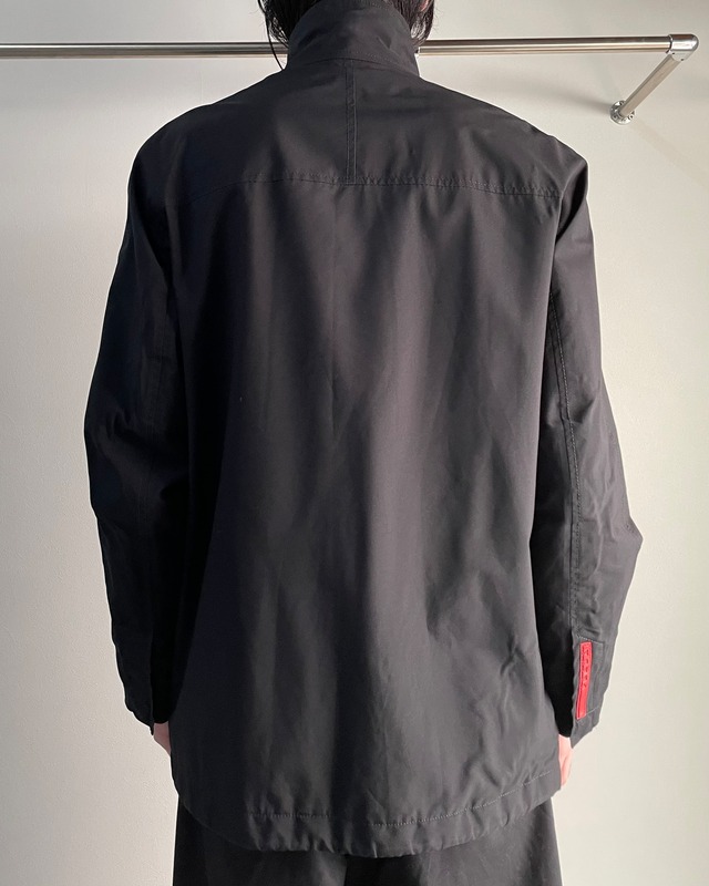 【PRADA SPORT】double zip nylon jacket