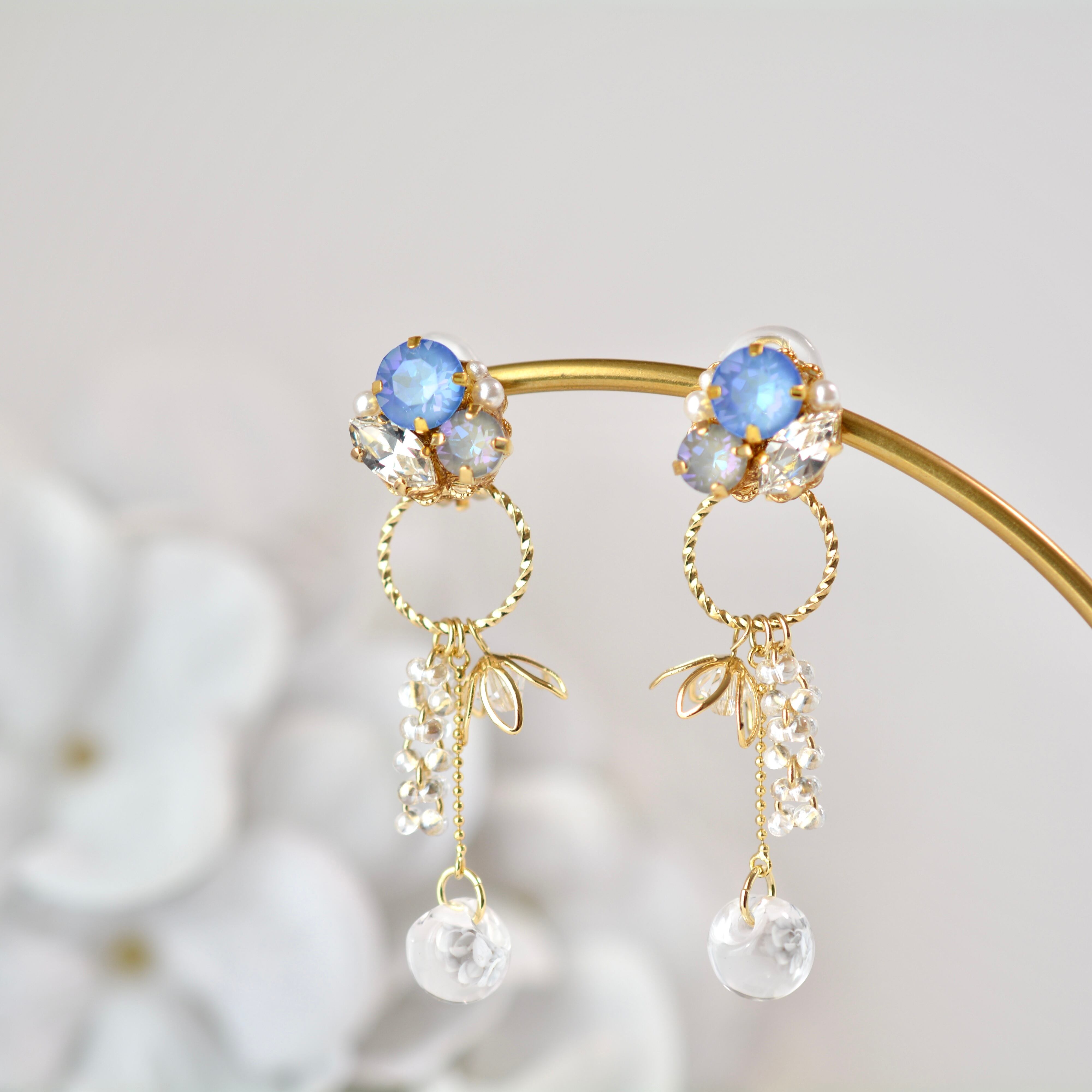 売れました爽やかレモンイヤリングレジン