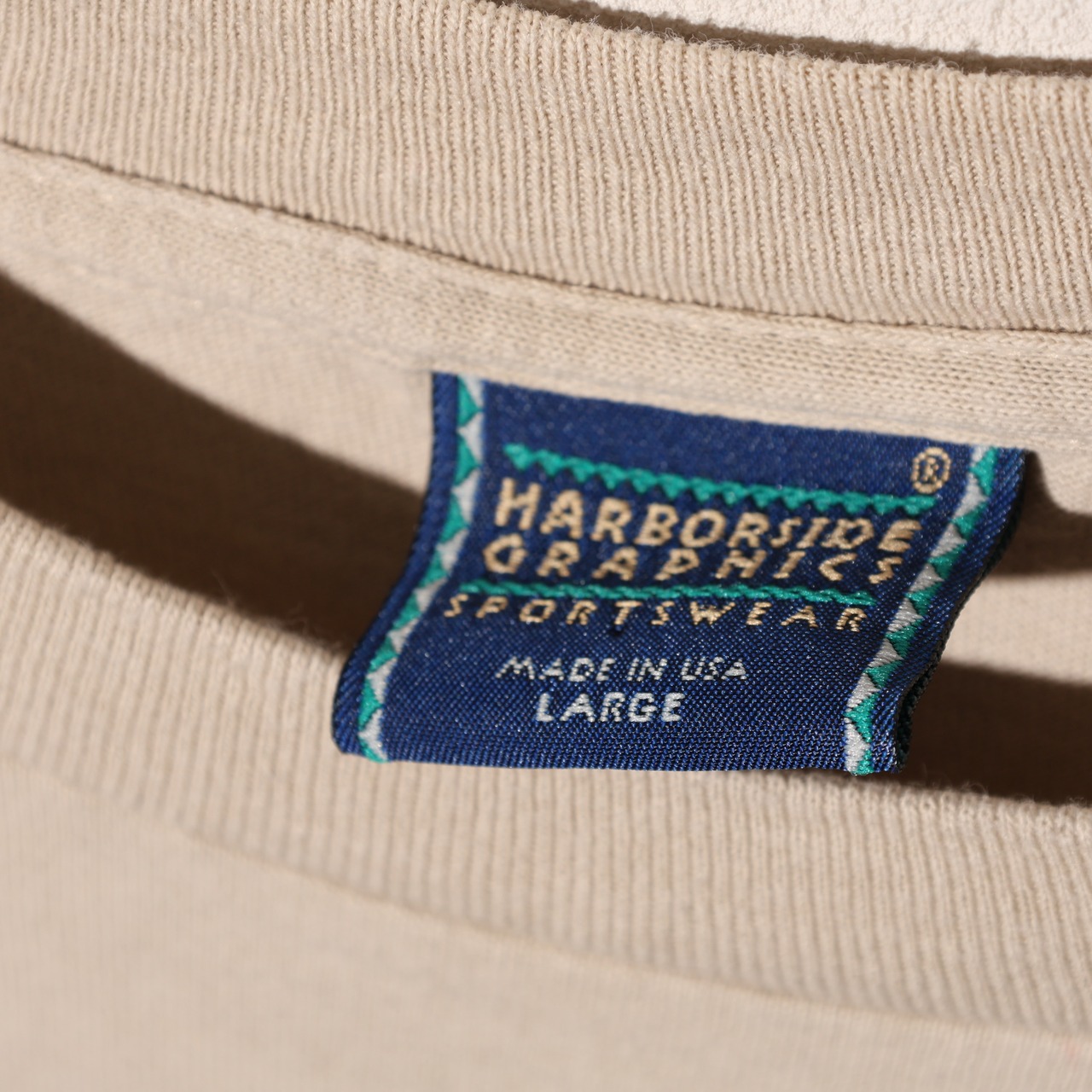 美品 L 90s USA Harborside Graphics Tシャツ ハーバーサイドグラフィックス