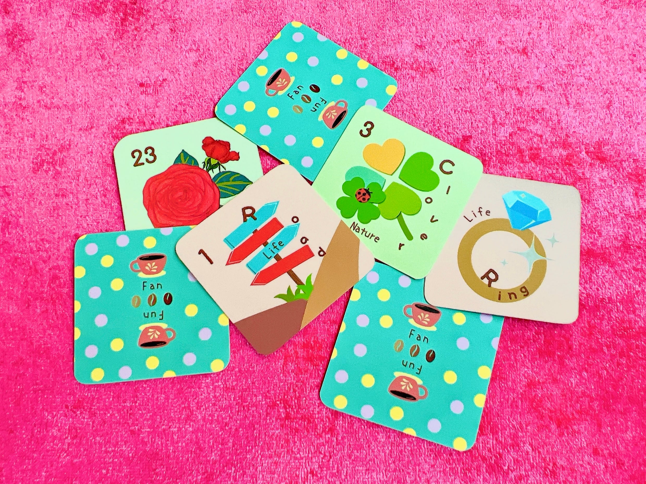 ファンファンコーヒーカード | あまねくハナ【Shuka's Online Shop】