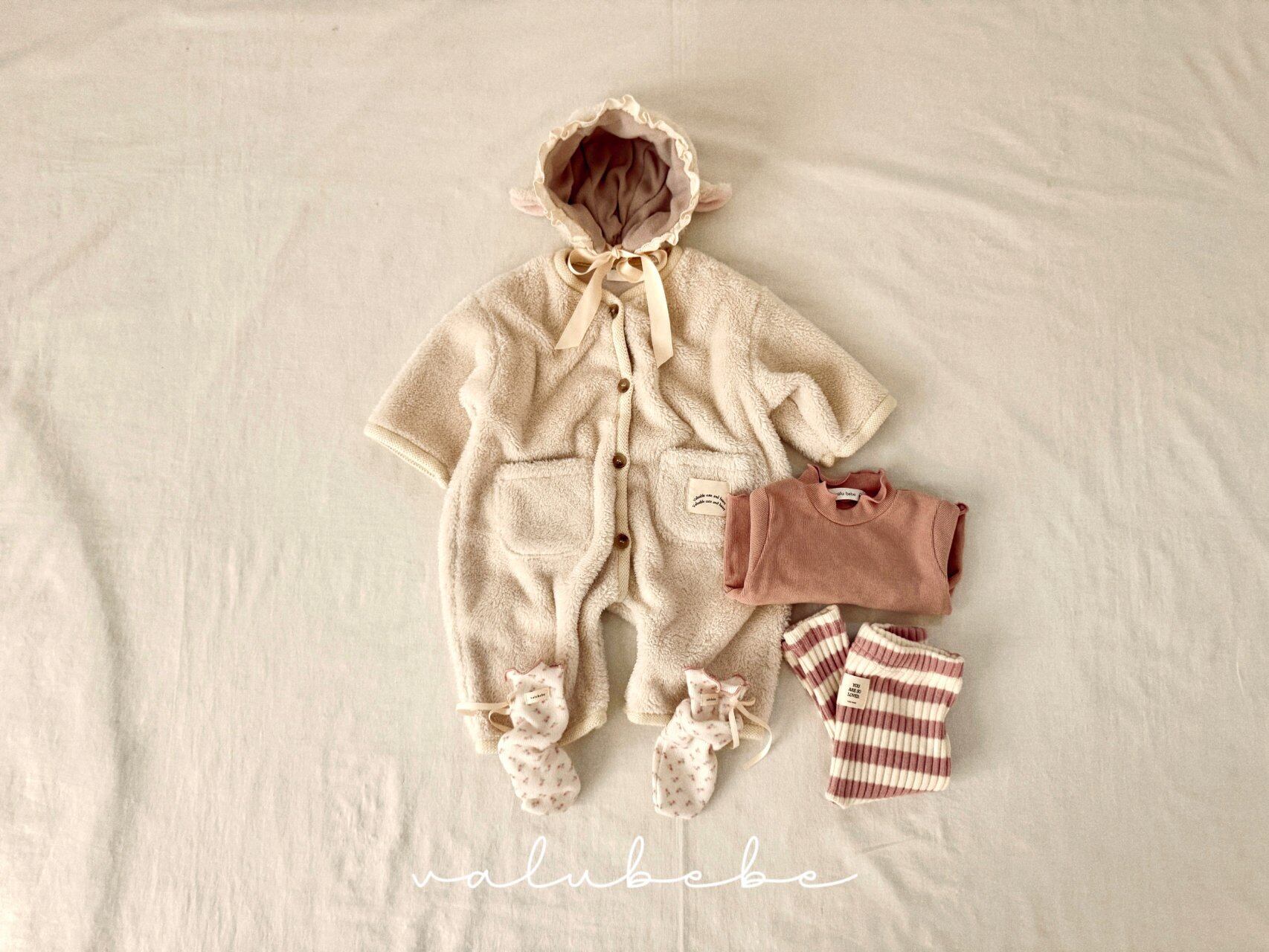 【予約】Pocket Round Dumble Suit (Bebe)