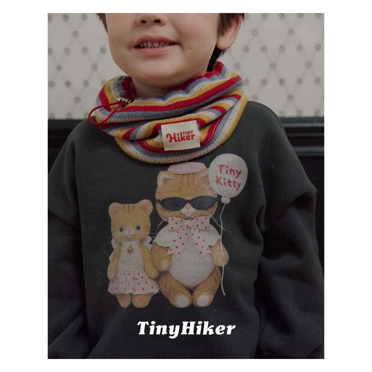 【取寄】Tiny Hiker タイニーキャット スウェット｜冬服｜韓国子供服
