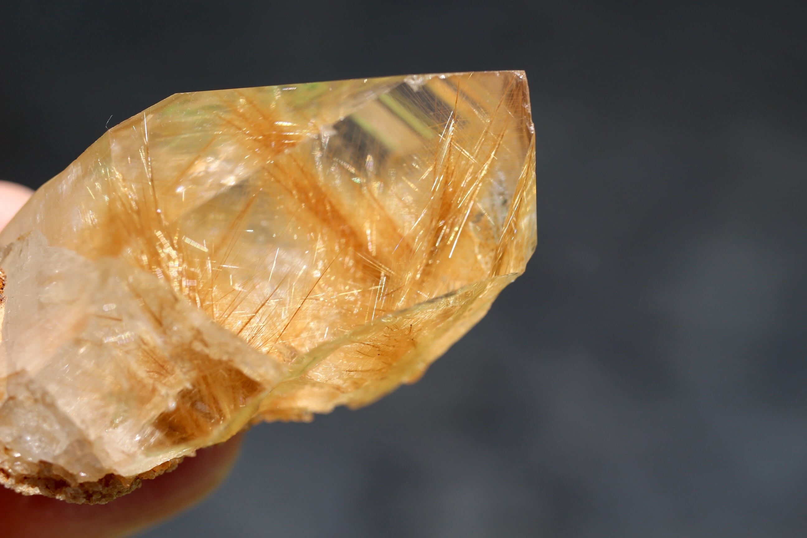 マニハール産ルチルクォーツNo1295 ルチル ルース - Mabolocci Crystal