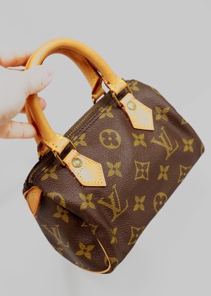 LOUIS VUITTON ルイ・ヴィトン モノグラム ミニスピーディバッグ