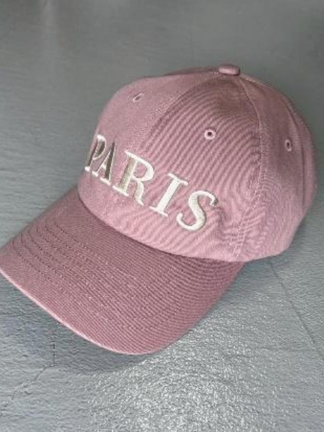 372.　MARGAUX VINTAGE / マルゴー  PARISキャップ (ivory/mauve/charcoal/black)（MG CP-26030-S）
