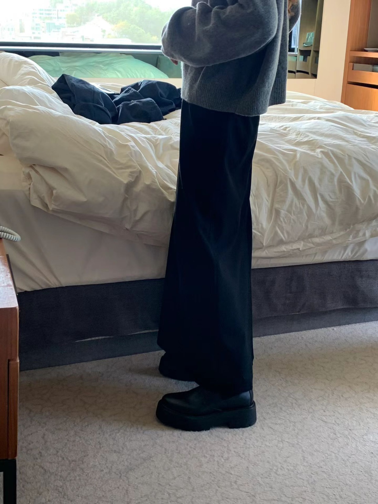 (即納) ounce / Kimo soft maxi skirt Ssize