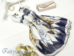 ★9号☆ふんわりパピヨン柄バル－ンワンピ(OPN6206)