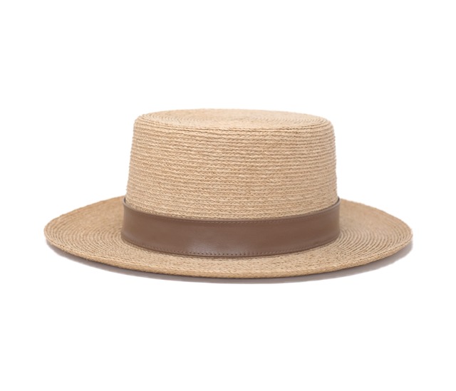 BOATER HAT <Taupe>