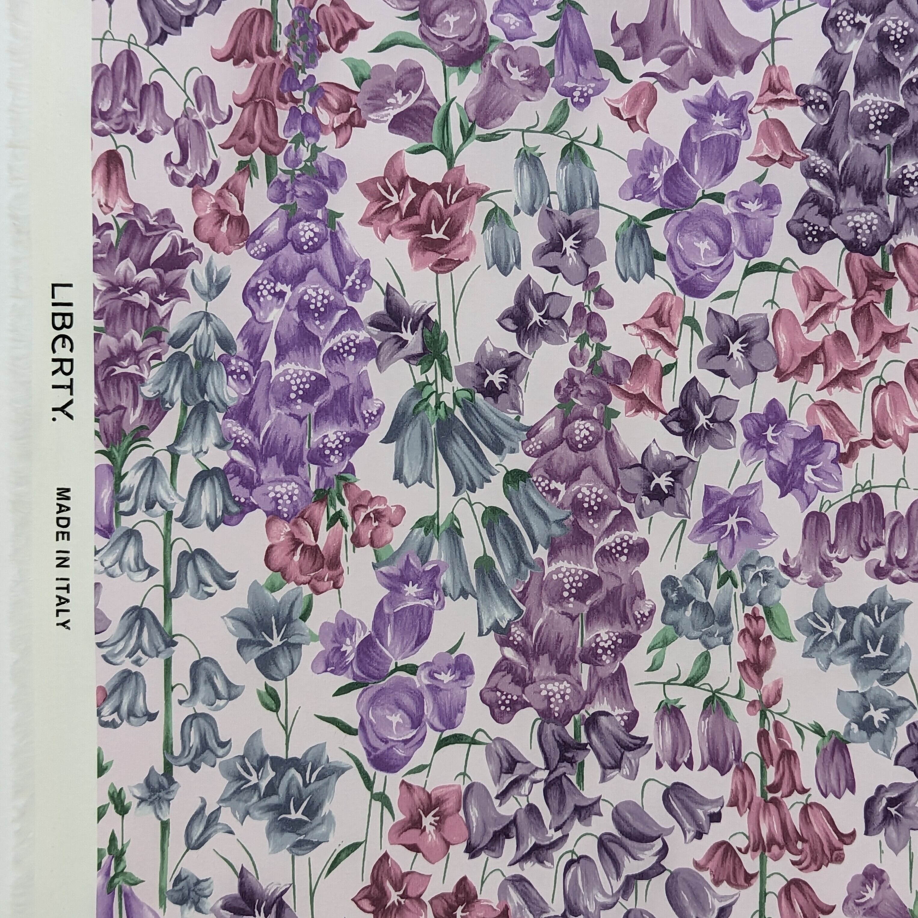 ◆輸入 リバティ LIBERTY タナローン Birkbeck Bluebells X バークベックブルーベル X 約130×50cm