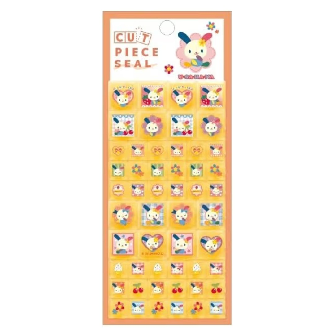 国内正規品】ウサハナ カットピースシール シール ステッカー | Zakka KURO