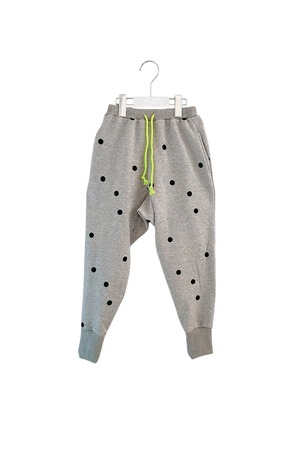 DOTS SWEAT PANTS / F1