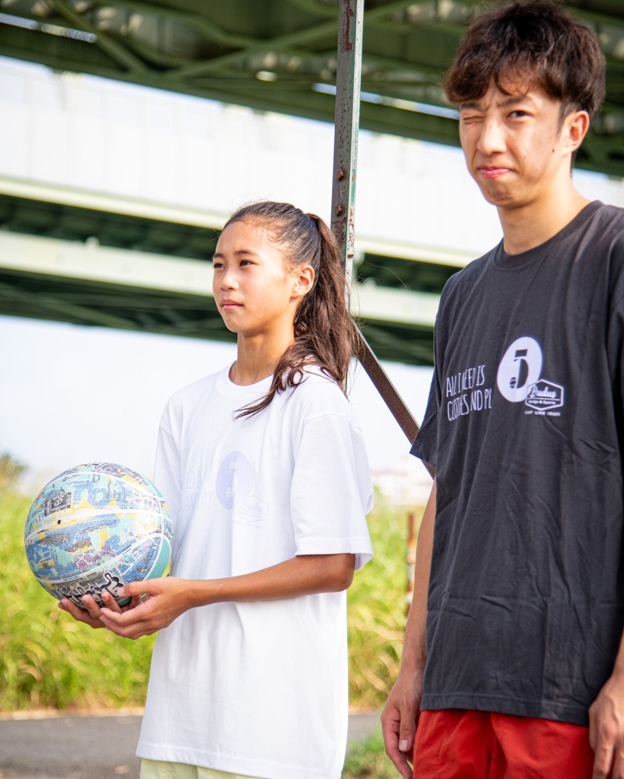 ５周年 LOGO COTTON T-SHIRT / スミ