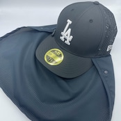 NEW ERA LP 59FIFTY サンシェード Angler Collection ロサンゼルス・ドジャース ブラック