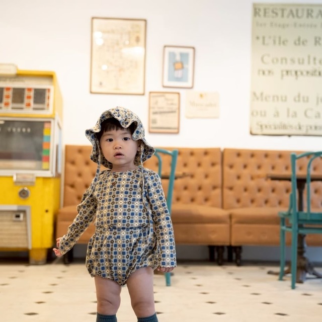 即納andpal &pal アンドパル geometric pattern bloomers / 2col
