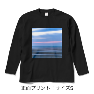 [SHIGEKIMARUYAMA PHOTO]  Long sleeve t-shirt (正面プリント) - MATAMA color