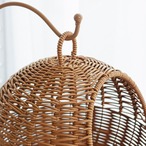 ハンキングチェアー ペットベッド 猫用 ハウス ラタン カゴ 夏用 お洒落 ペット用品 猫ちぐら 猫寝床 和式 室内 ねこ 小型犬 うさぎ 小動物 洗える