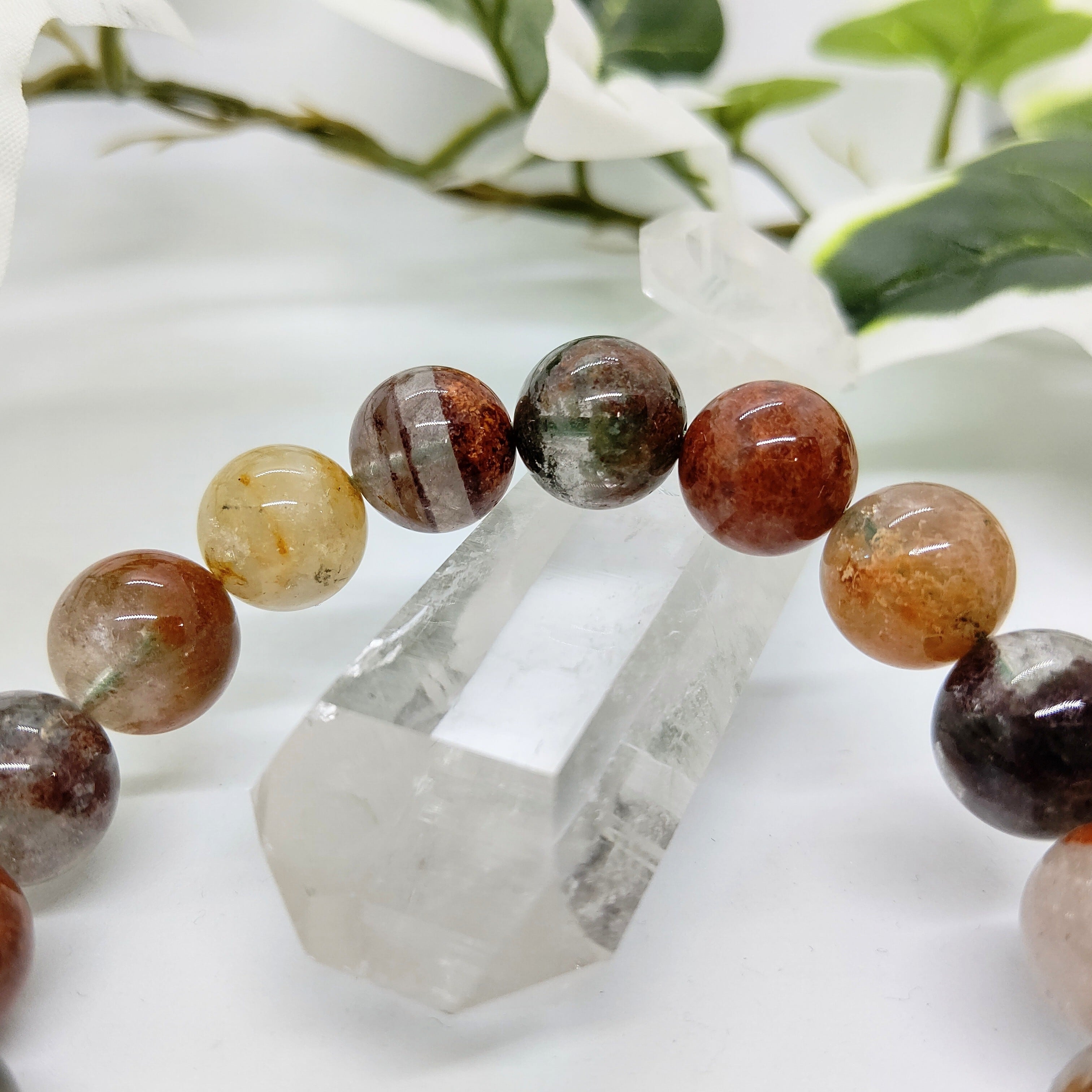 ▽4A ガーデンクォーツ ブレスレット 13～14ミリ | Sea Stone