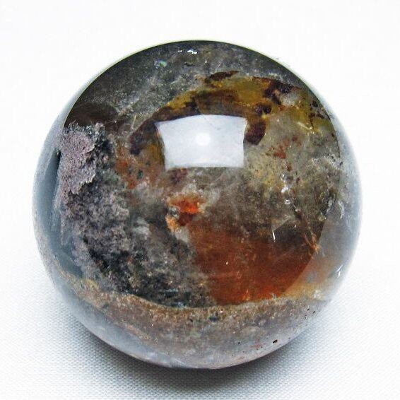 ガーデンクォーツ 丸玉 50mm スフィア 一点物 おまかせ便 141-6829