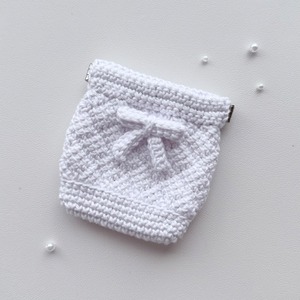 Snap Pouch   ྀི Ribbon Edition〈 Snow White 〉