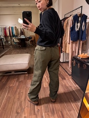1988s ITALIAN AIR FORCE PARACHUTE TROUSERS(SIZE46 L)