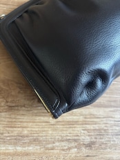 mont black leather bag-5004-9