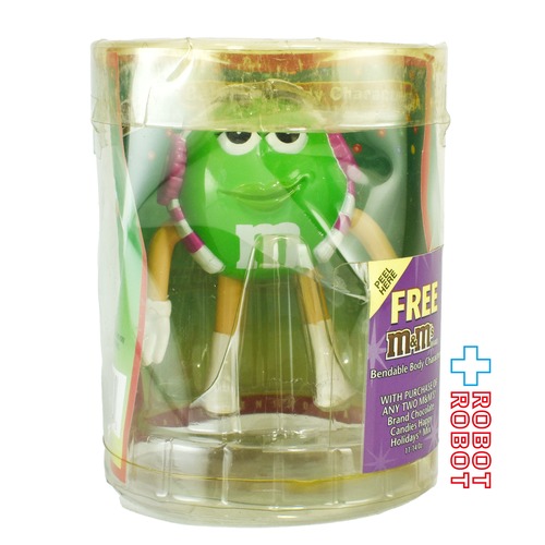 M&M's ベンダブル ボディー キャラクターズ エムアンドエムズ グリーン フィギュア 未開封