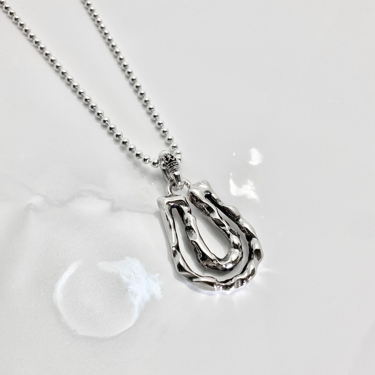 OPEN HORSESHOE PENDANT LARGE / オープンホースシューペンダント・ラージ