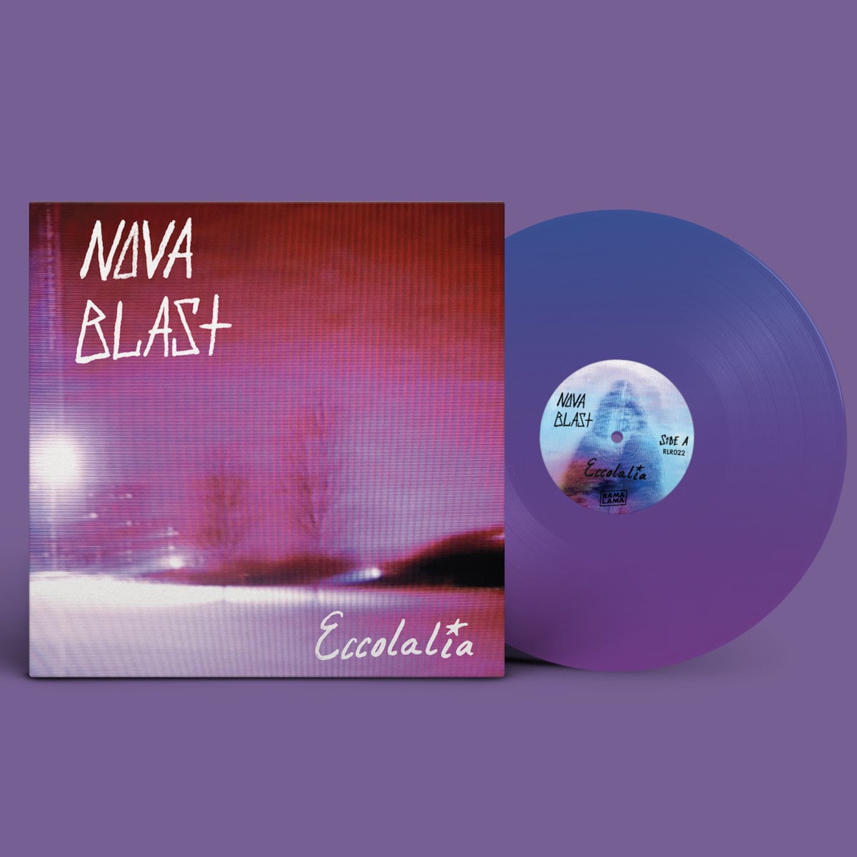 NOVA BLAST / Eccolalia（300 Ltd Blue/Pink LP）