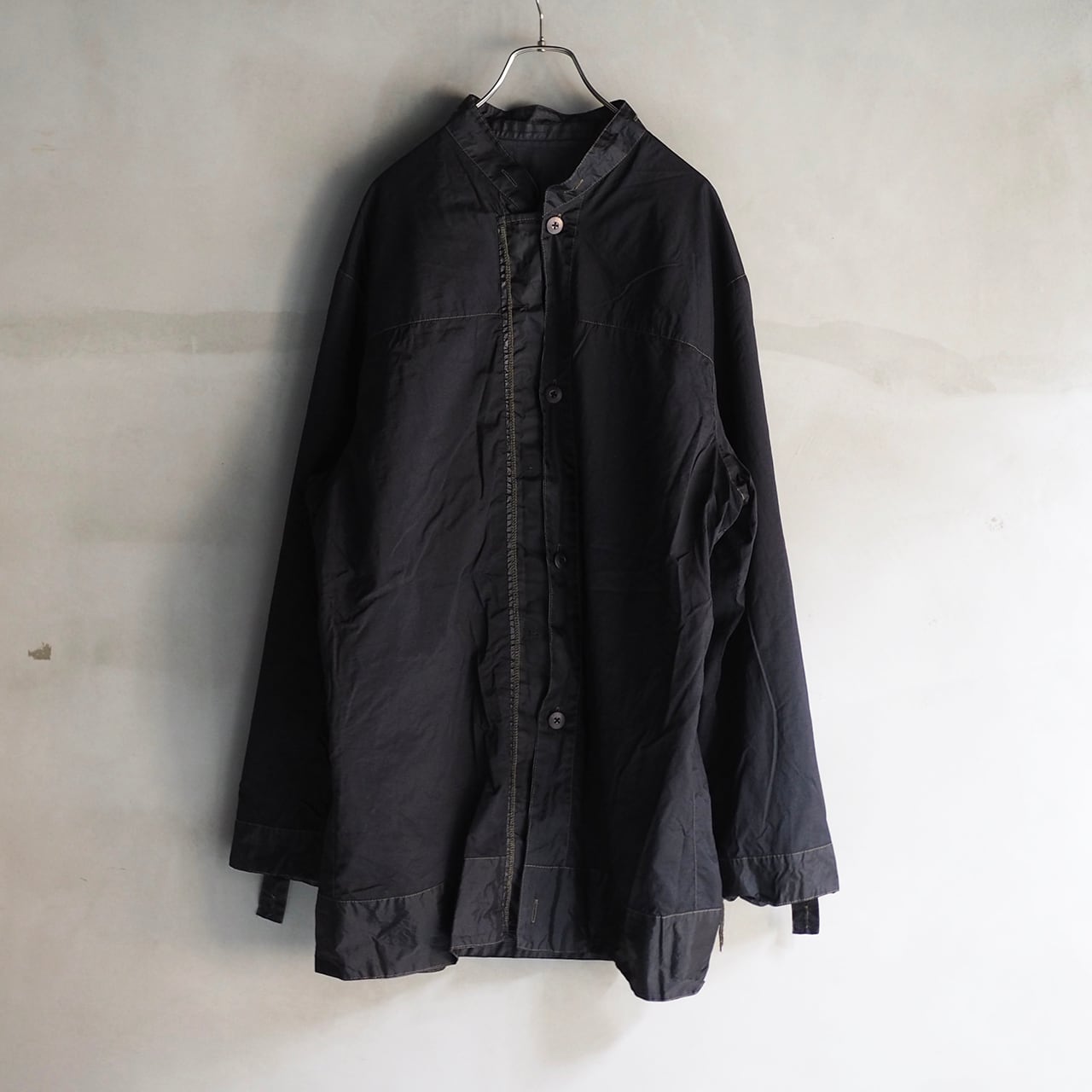 おみつのおつくろい リバーシブルライナージャケット(製品染め・ディープブラック)