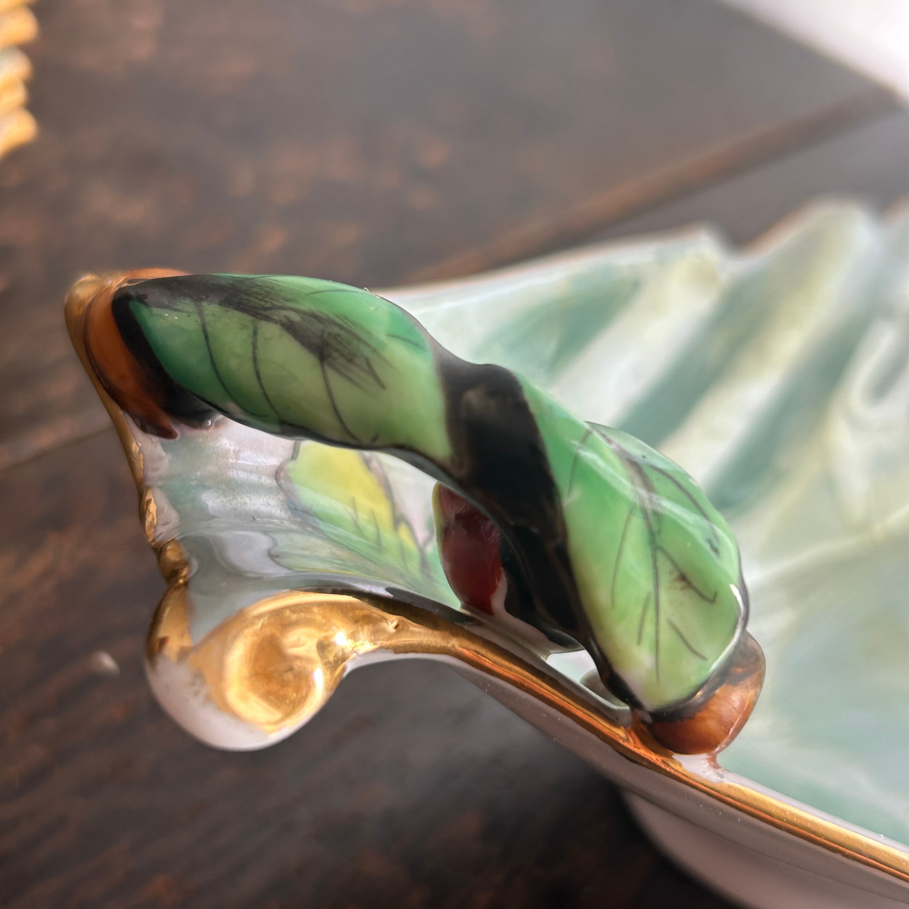 大正アンティーク　日本陶器會社のセロリ皿セット