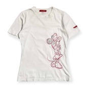 イタリア製 ICE ICEBERG アイスアイスバーグ ディズニーコラボ ミニー 半袖 Tシャツ カットソー/ホワイト レディース