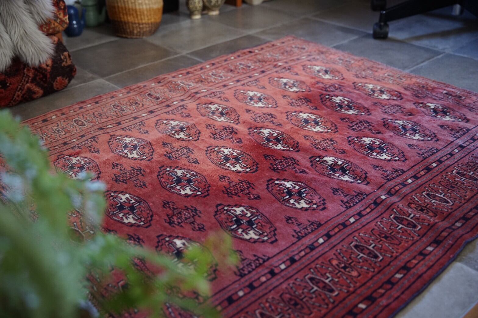 033 - Vintage Turkmen rug