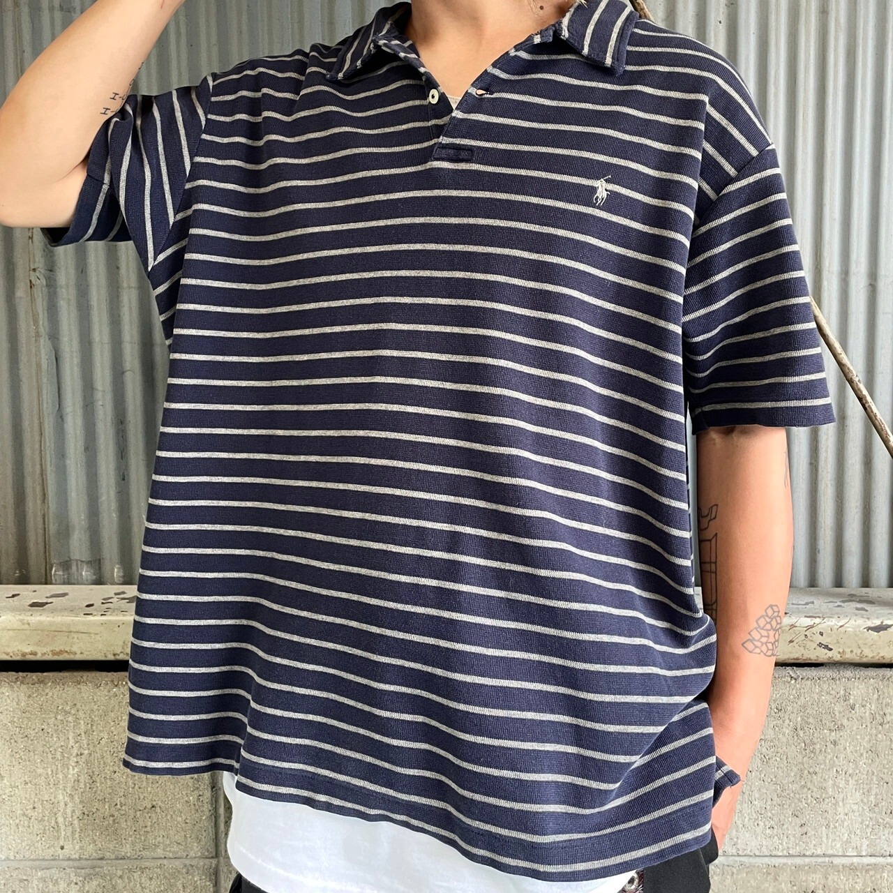 ビッグサイズ Polo by Ralph Lauren オールドラルフローレン 鹿の子 