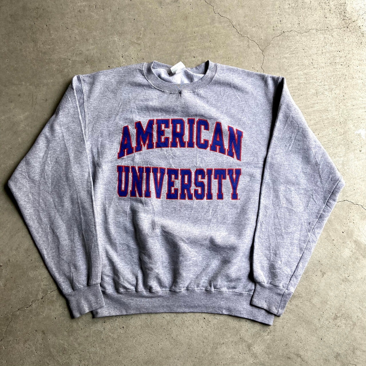 Champion チャンピオン AMERICAN UNIVERSITY カレッジロゴプリント 