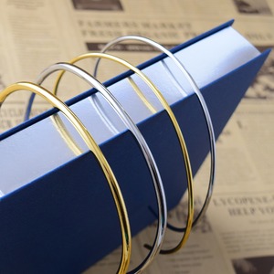 ラウンド ナロー ネックレス チョーカー ゴールド