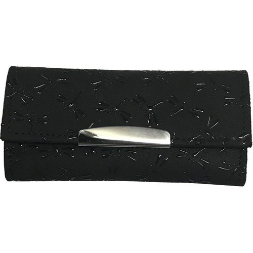 印伝キーケース 印傳屋上原勇七 INDEN-YA No.4702キーケース 008とんぼ 黒地黒漆