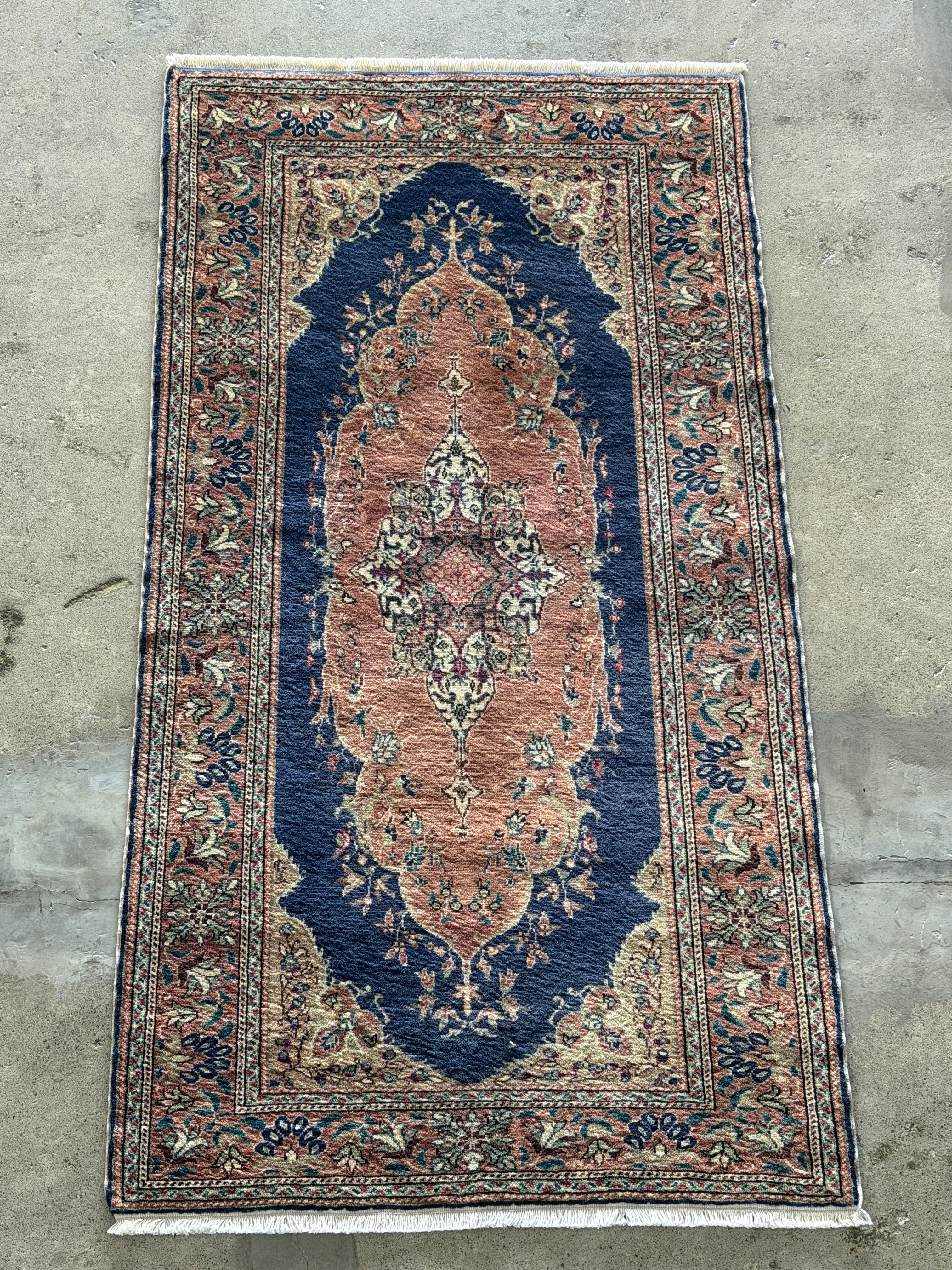 希少　ヴィンテージ　ラグ　ソルトバッグ　タペストリー Antiques&Crafts880