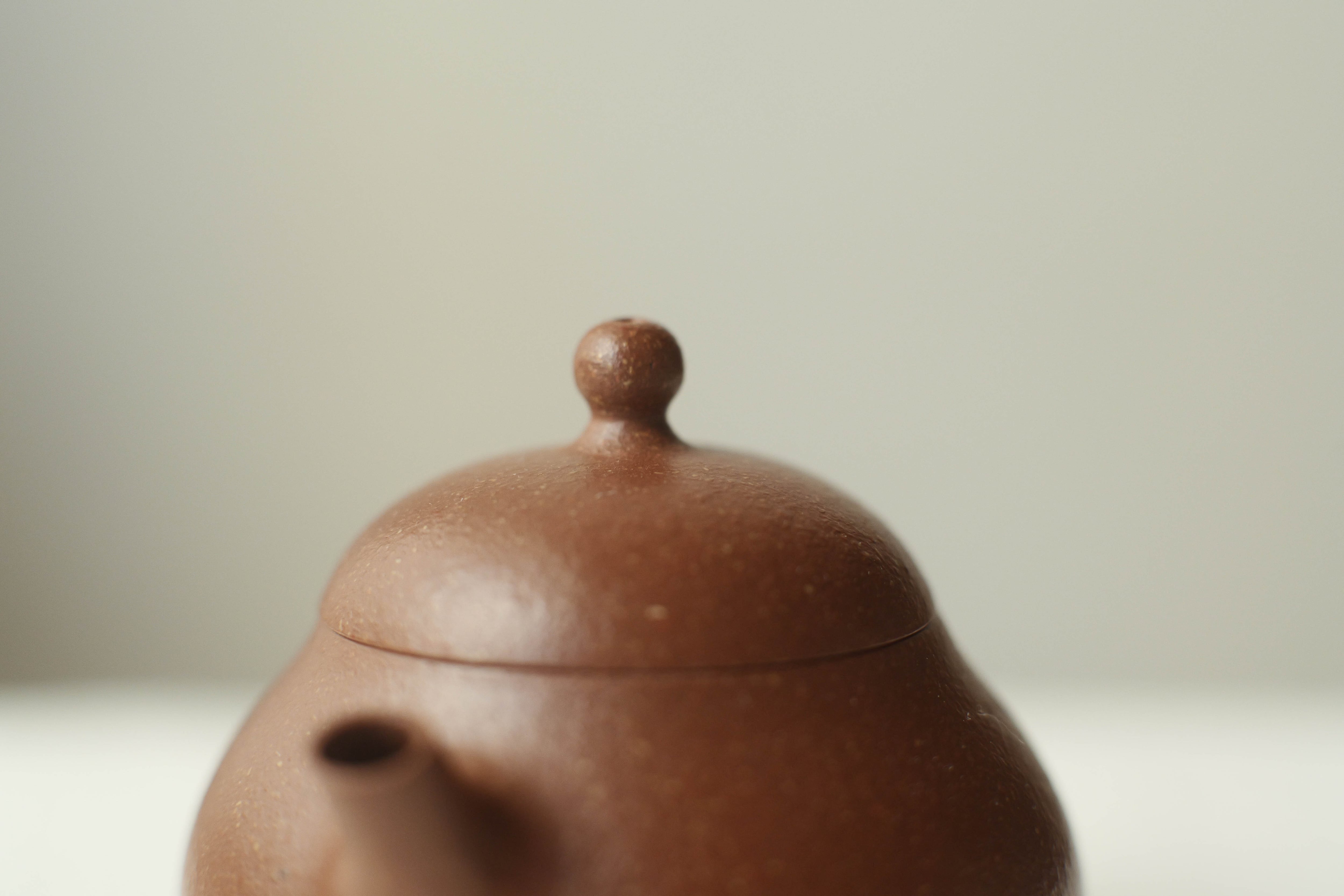 宜興紫砂壺「迷你文旦」（80cc）・宝山黄降坡泥 | 北白川糕糰店