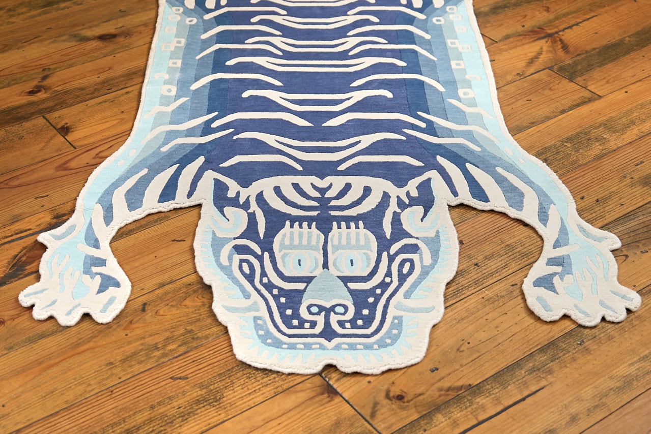 SLOWTIGER Sサイズ ラグ SLOWTIGER