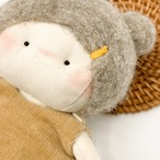 布ドール 熊さん耳 猫耳 ぬいぐるみ babu-3 刺繍ドレス thumbnail 12
