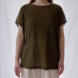 シアーノースリーブ (olive green)