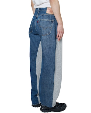 BLESS "Overjoggingjeans "L"〔LIGHTGREY/DENIMBLUE〕"