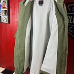 90s NIKE コットンジップアップジャケット パーカー カーキ ナイキ